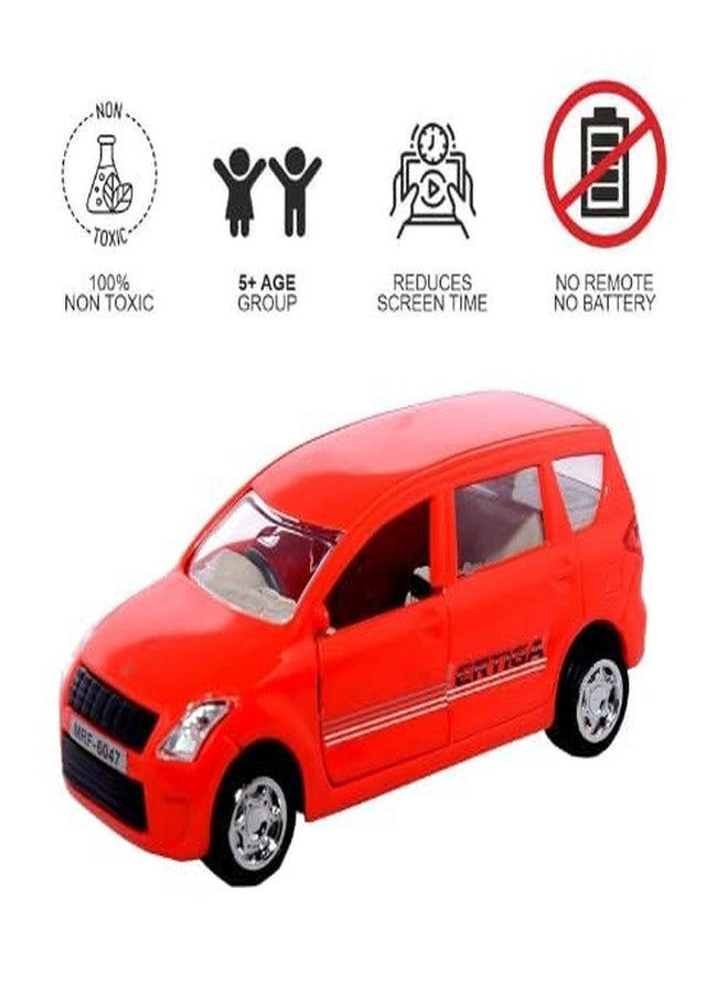 House Crafts Adult Ertiga Die-Cast Model Car, Pull Back Scale, Miniature Toy Vehicle, Multicolor - Image 4